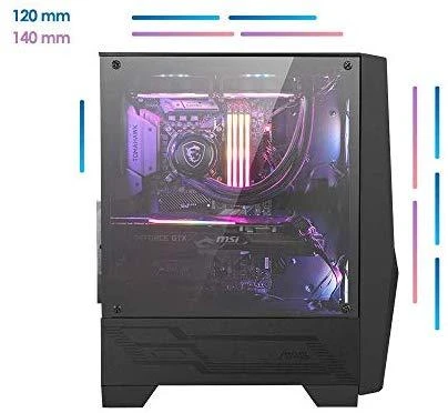 Kompiuterio korpusas MSI MAG FORGE 100R