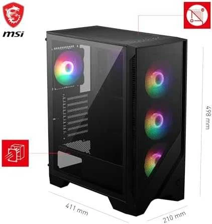 Kompiuterio korpusas MSI MAG Forge 120A AIRFLOW