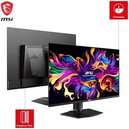 Monitorius MSI MPG 321URX - 240Hz | 4K | 32'' | QD OLED | 0.03ms