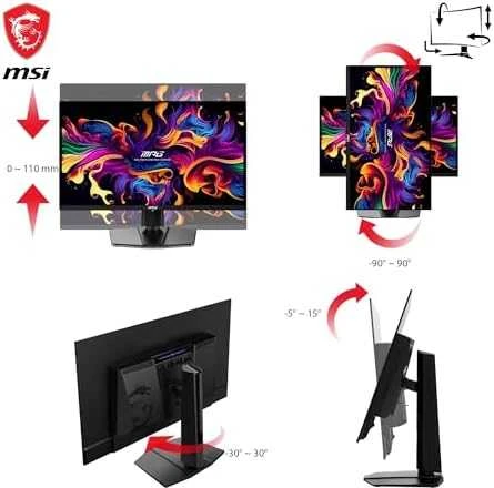 Monitorius MSI MPG 321URX - 240Hz | 4K | 32'' | QD OLED | 0.03ms