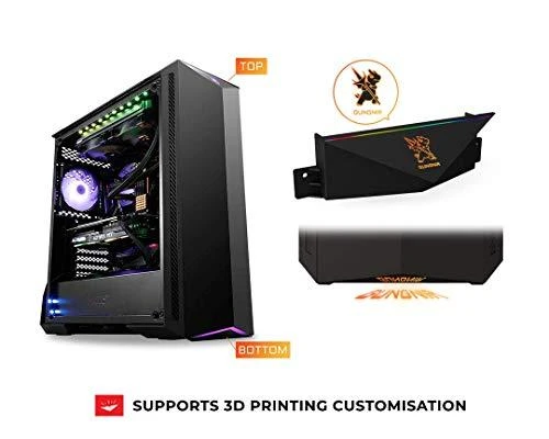 MSI MPG GUNGNIR 100 PC dėklas, Mid-Tower, USB 3.1, Juodas