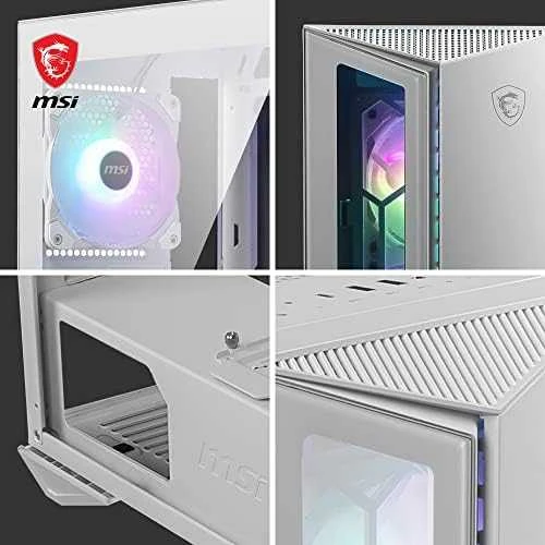 MSI | MPG GUNGNIR 110R | Side window | Mid-Tower | ATX | Baltas