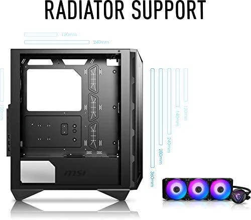 Caso Korpusas MSI MPG Gungnir 110R (306-7G10R11-W57)