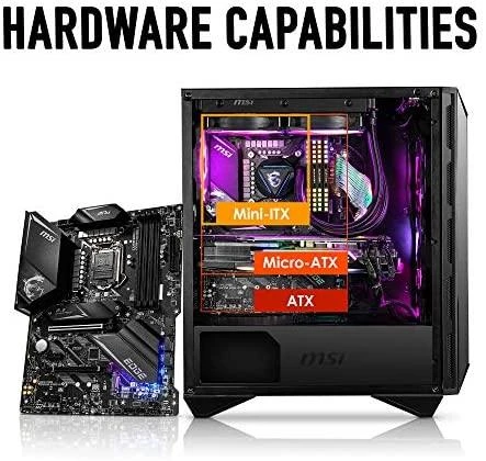 Kompiuterio korpusas MSI MPG GUNGNIR 110R/Mid Tower/Juodas