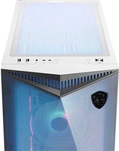 MSI | Kompiuterio korpusas | MPG GUNGNIR 300R AIRFLOW Baltas | Šoninis langas | Baltas | Vidutinio dydžio bokštas | ATX