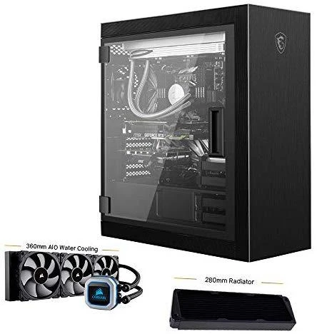 MSI MPG SEKIRA 500P PC dėklas, Mid-Tower, USB 3.2, Juodas