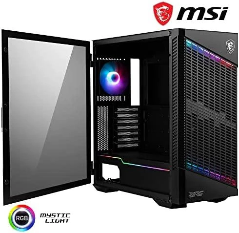 MSI | PC Case | MPG VELOX 100P AIRFLOW | Side window | Mid-Tower | ATX | Juodas