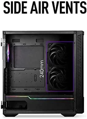 MSI | PC Case | MPG VELOX 100P AIRFLOW | Side window | Mid-Tower | ATX | Juodas