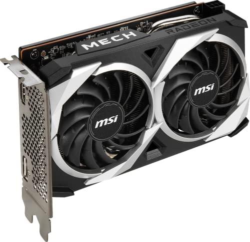 MSI Radeon RX 6500 XT MECH 2X 4G OC vaizdo plokštė – 4GB GDDR6 