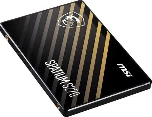 MSI Spatium S270 SATA 2.5 960GB 2.5" Serial ATA III 3D NAND