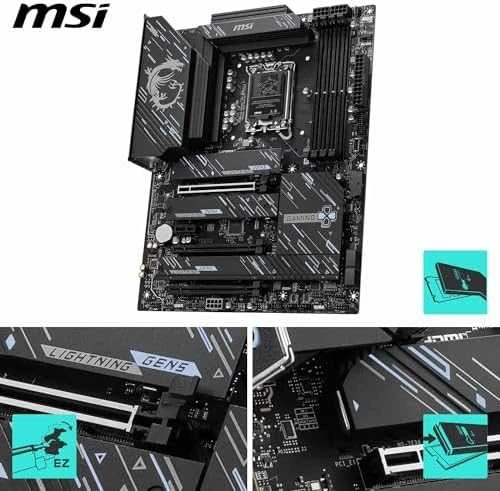 Pagrindinė plokštė MSI Z890 GAMING PLUS WIFI | Procesorių šeima Intel | Procesoriaus lizdas LGA1851 | DDR5 UDIMM | Palaikomos standžiojo disko sąsajos SATA, M.2 | SATA jungčių skaičius 4