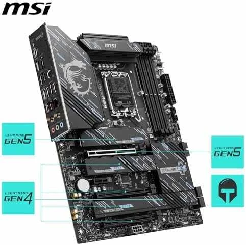 Pagrindinė plokštė MSI Z890 GAMING PLUS WIFI | Procesorių šeima Intel | Procesoriaus lizdas LGA1851 | DDR5 UDIMM | Palaikomos standžiojo disko sąsajos SATA, M.2 | SATA jungčių skaičius 4