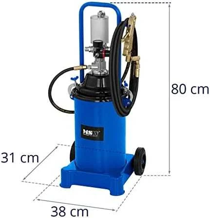 MSW Pneumatinis tepalas mašinoms 50:1 12L SET