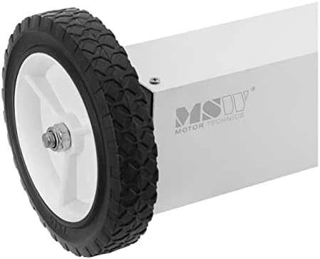MSW Magnetinė šluota nagų drožlių rinkimui ant ratukų, plotis 75 cm