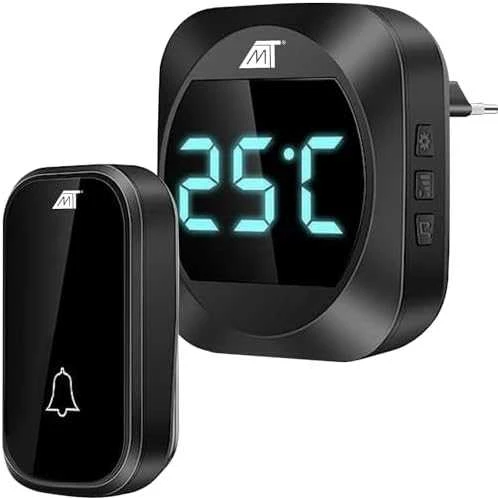 Malatec 21911 juodas wireless doorbell