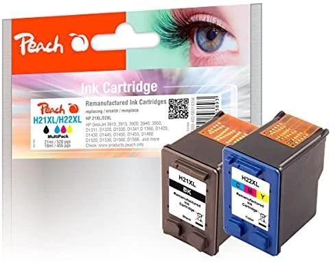 Peach Druckkopf HP Nr.21XL/22XL MultiPac