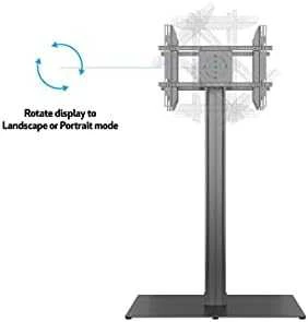 Laikiklis Multibrackets M PUBLIC DISPLAY STAND 180 HD BACK TO BACK Juodas W. FLOORBASE