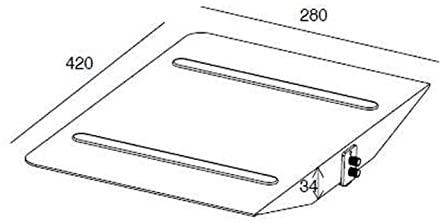 Laikiklis Multibrackets MB PUBLIC DISPLAY SHELF Juodas