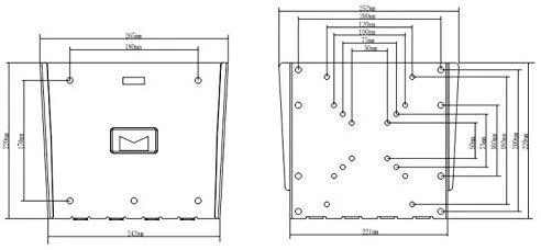 Laikiklis Multibrackets Daugialaikiai laikikliai MULTIBRETS M VESA WALL MOUNT III