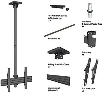 Laikiklis Multibrackets MB CEILING MOUNT PRO 1U