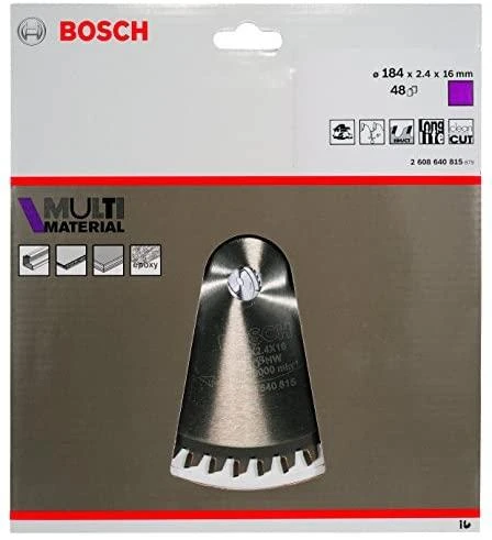 Bosch Disk.pjūkl.diskas 184x16 Multi material