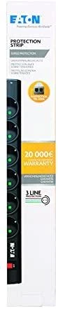Eaton PS6TD viršįtampių ribotuvas 6 AC išvestis(ys / čių) 220 - 250 V Juoda, Balta 1 m