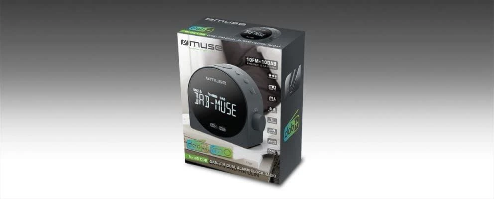 Muse | M-185 CDB | Alarm function | Juodas