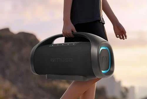 Muse | Speaker | M-980 BT | Bluetooth | Belaidė jungtis | Portable | Juodas