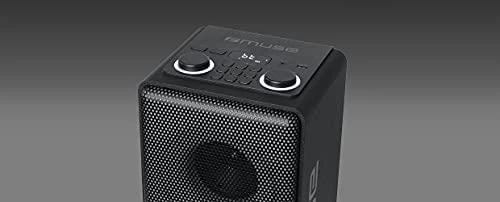 Muse M-1808DJ 150 W nešiojama kolonėlė, Juodas