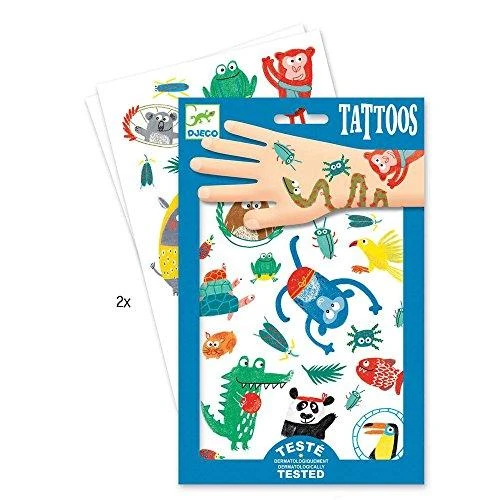 Djeco Tatuiruotės - Nosiukai (50+ tatuiruočių) ( DJ09576 )