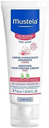 "Mustela" labai jautrios odos raminamasis drėkinamasis kremas 40ml