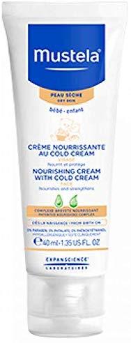 Mustela Bébé maitininantis Kreminis With Cold Kreminis kremas vaikams, 40 ml