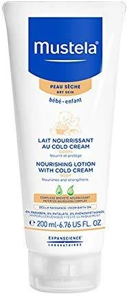 „Mustela Baby“ maitinamasis kūno losjonas sausai odai (maitinamasis losjonas su šaltuoju kreminiu), 200 ml
