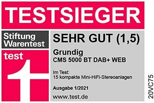 Muzikinis centras Grundig CMS 5000 BT DAB+WEB