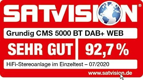 Muzikinis centras Grundig CMS 5000 BT DAB+WEB