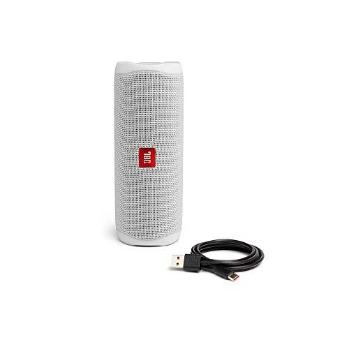 Nešiojama kolonėlė JBL Flip 5 (Balta)