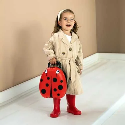 Mokomasis nešiojamas naktipuodis My Carry Potty, lapė, raudonos spalvos