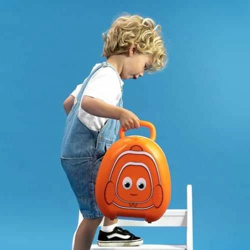 Mokomasis nešiojamas naktipuodis My Carry Potty, žuvelė, oranžinės spalvos
