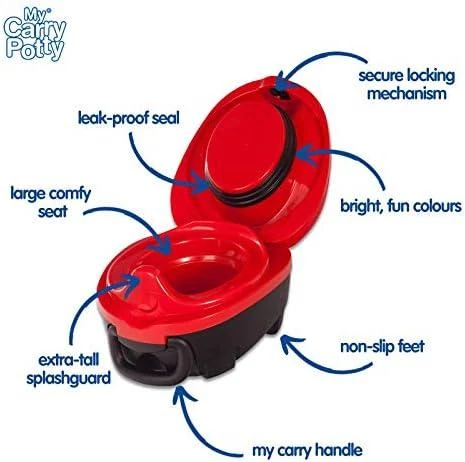 My Carry Potty Mokomasis nešiojamas naktipuodis, Boružėlė