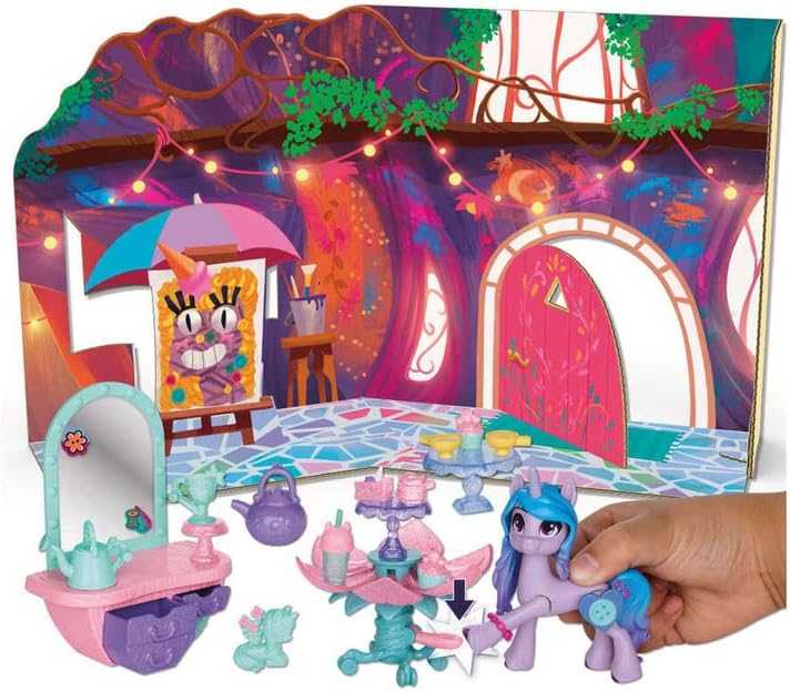 Figūrėlė Hasbro Mano mažasis ponis Izzy ir sodo vakarėlio figūrėlių rinkinys