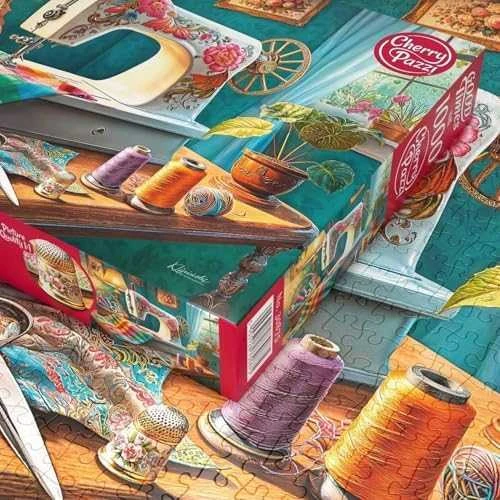 Nezatříděno CherryPazzi dėlionė My Sewing Corner 1000 det
