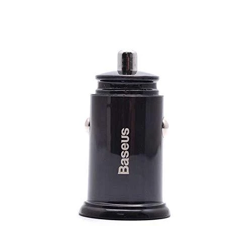 Baseus Circular automobilinis įkroviklis PD QC4.0 + 5A 30W - Juodas