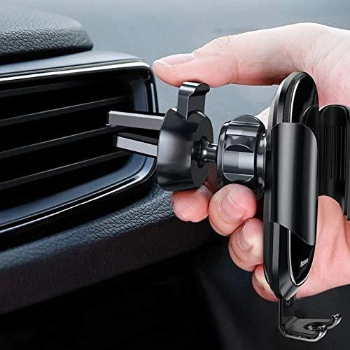 Automobilinis telefono laikiklis Baseus Future Gravity - Juodas