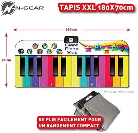 TOY FLOOR DANCE MAT PIANO XXL/PIANOMATPLAYL N-GEAR