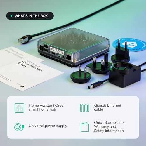 Nabu Casa Home Assistant Žalias išmanioji namų centralė