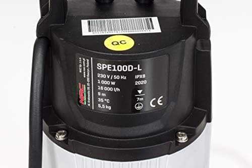 Drenažinis vandens siurblys Nac SPE100D-L; 1000 W