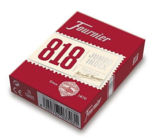 Fournier 818 Pokerio Kortos (Mėlynos)