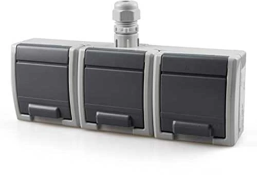 ANT TINKO MONTUOJAMAS TRIGUBAS LIZDAS AQUANT-G3/EPN 230 V AC 16 A IP65 Elektro-Plast