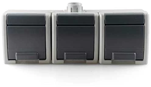 ANT TINKO MONTUOJAMAS TRIGUBAS LIZDAS AQUANT-G3/EPN 230 V AC 16 A IP65 Elektro-Plast