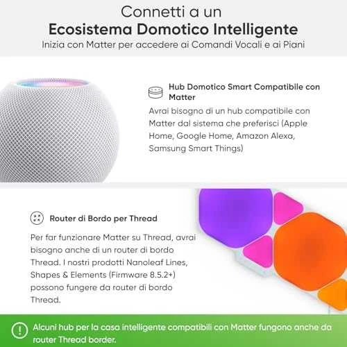 Nanoleaf Essentials Smart A60 lemputė E27 Matter 9W 806Lm RGBCW 2700-6500K, 3vnt pakuotė | E27 | 8,5 W | RGBCW | Bluetooth, siūlai